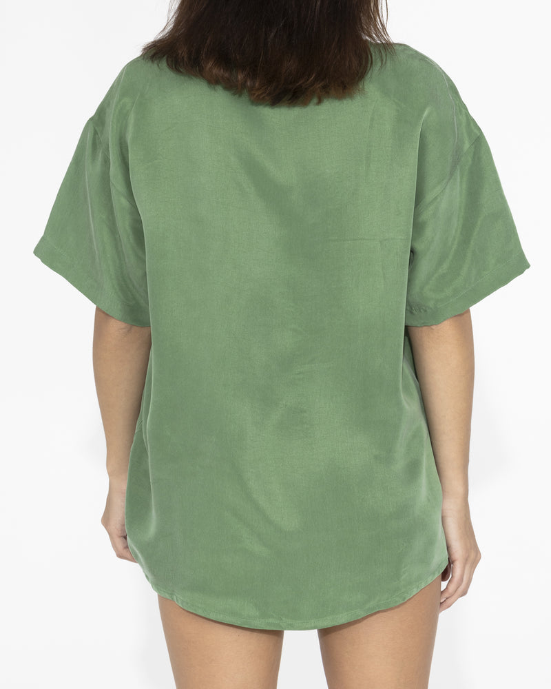 niLuu Women's T-Shirt MIKA GREEN Size S