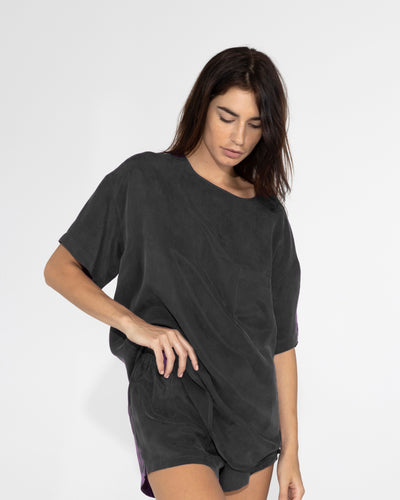 niLuu Women's T-Shirt MIKA NOIR Size L