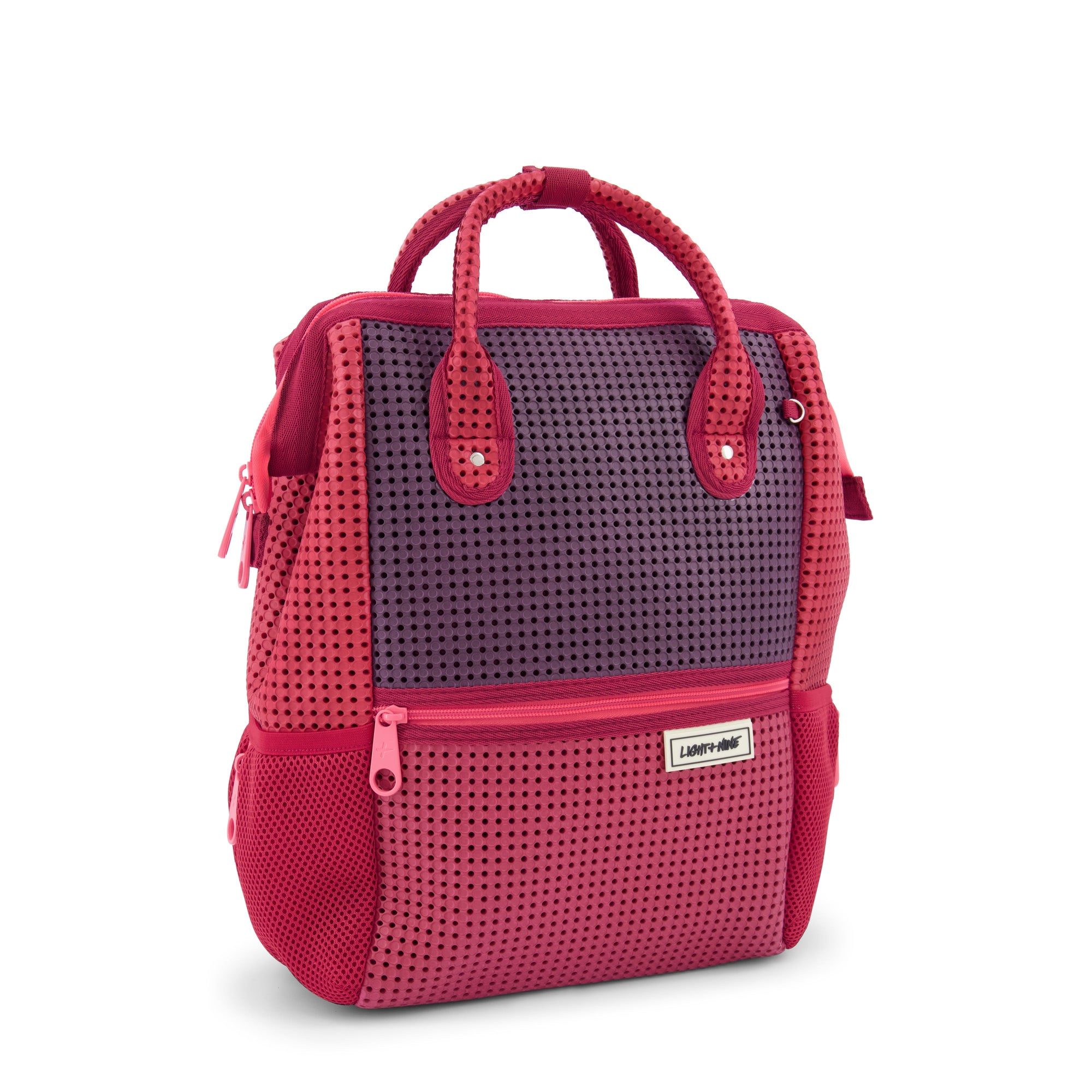 Light Plus Nine Backpack TWEENY SHORT Multi Rose