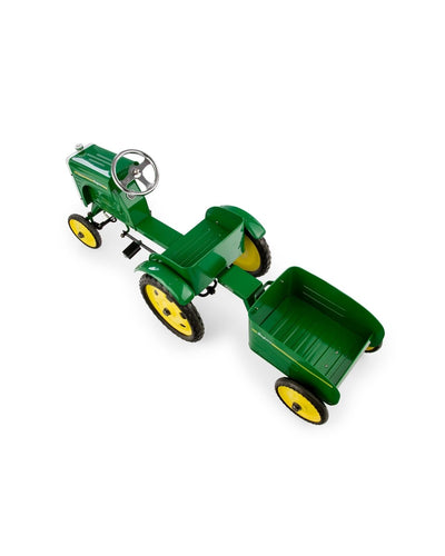 Metal ride on shop tractor