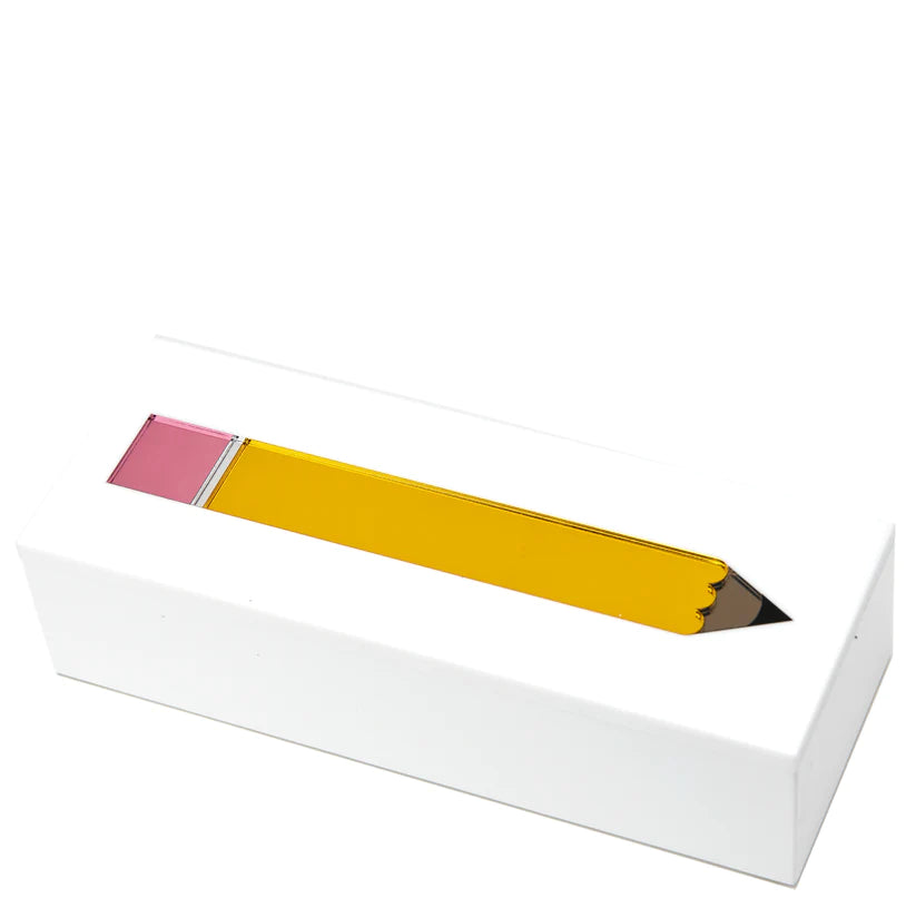 Box TRINKETS PENCIL 8 inches by 3 inches
