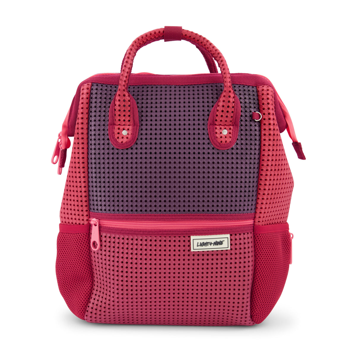 Light Plus Nine Backpack TWEENY SHORT Multi Rose