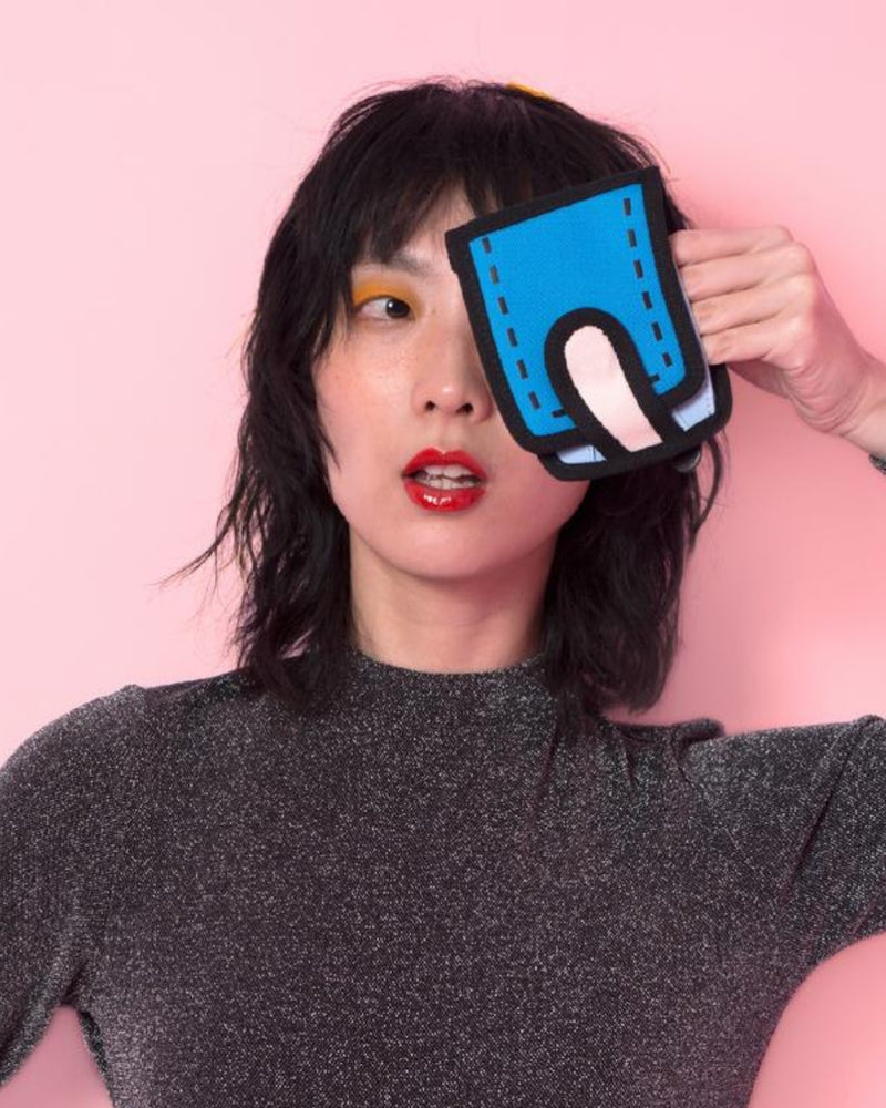 Jump From Paper 2D Wallet POKETTO Airy Blue