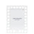 Tara Wilson Designs Frame WORD CUT OUT HEARTS 6" x 8" for Photo Size 4" x 6"