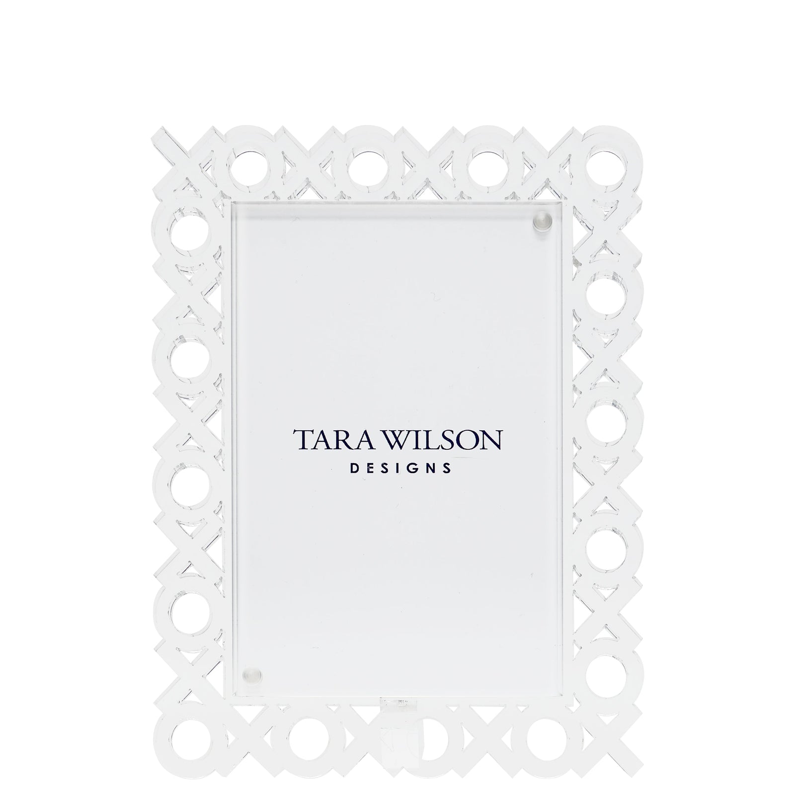 Tara Wilson Designs Frame WORD XOXO 6" x 8" for Photo Size 4" x 6"