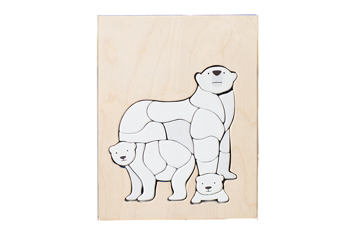Eguchi Toys Puzzle POLAR BEAR