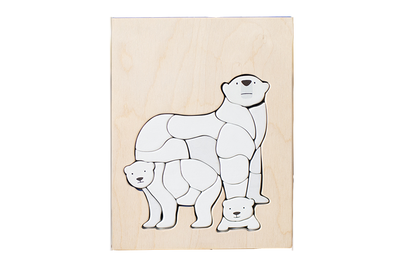 Eguchi Toys Puzzle POLAR BEAR