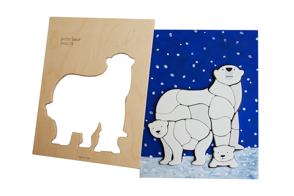 Eguchi Toys Puzzle POLAR BEAR