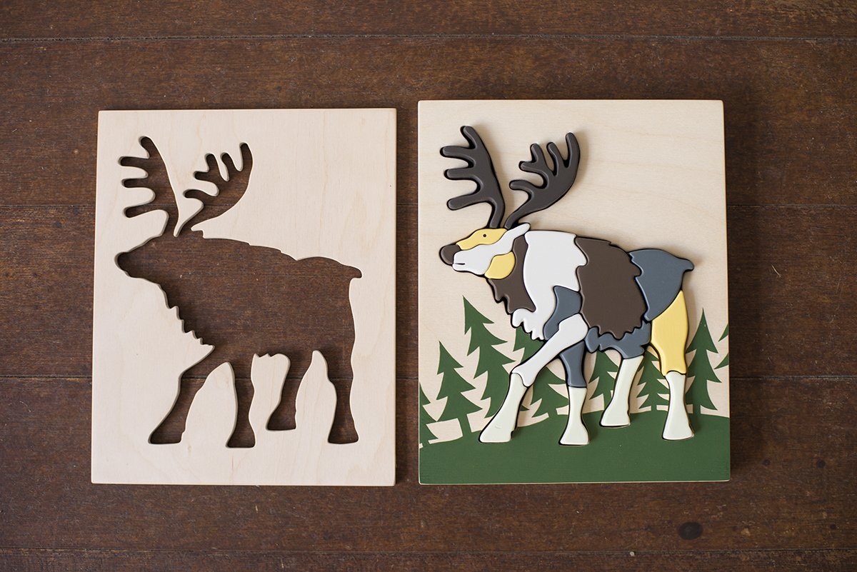 Eguchi Toys Puzzle REINDEER