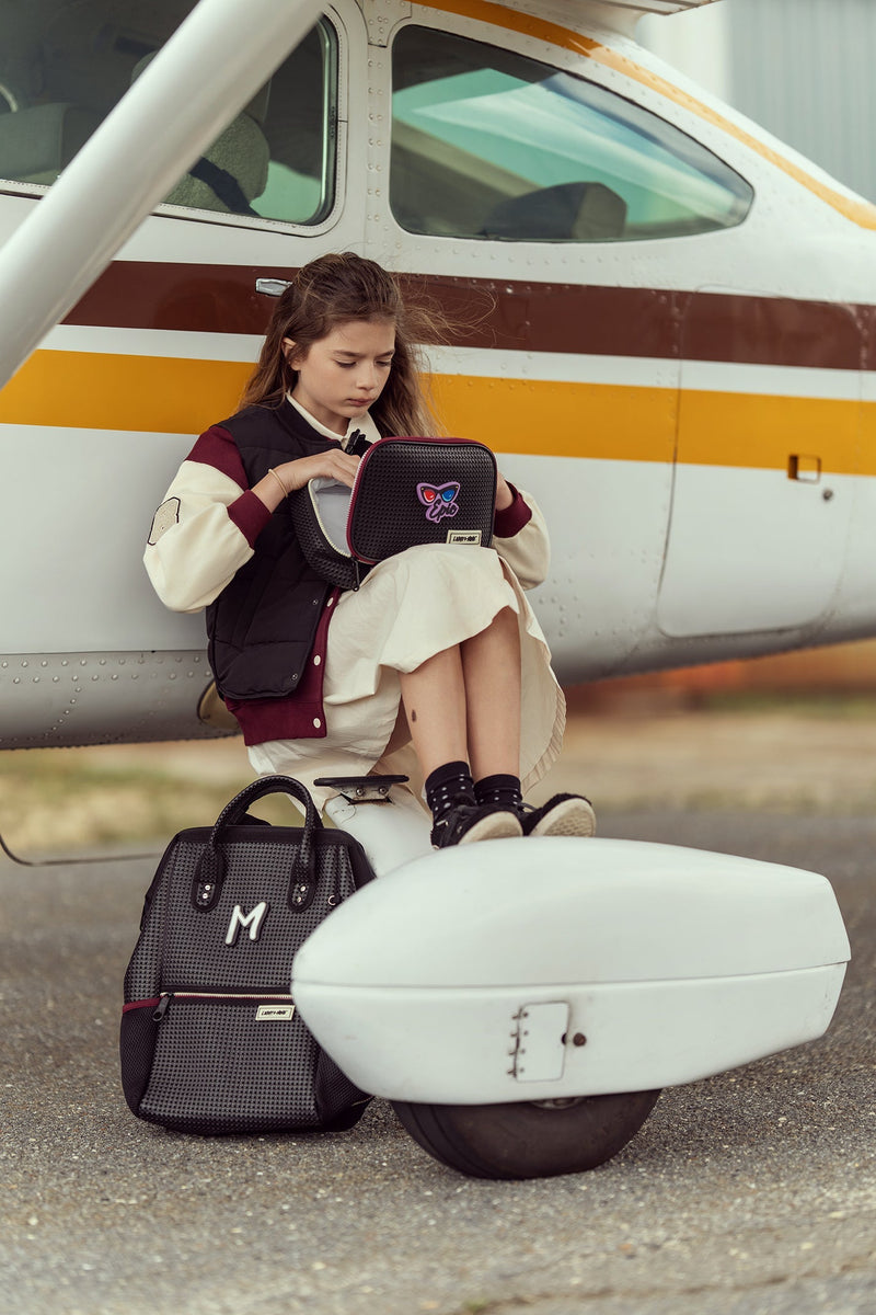 Light Plus Nine Lunch Tote Checkered Brick