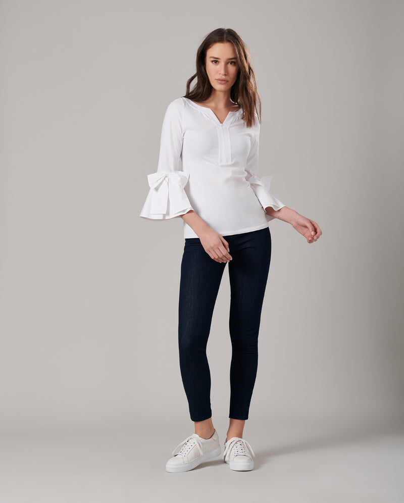 Anne Fontaine Women's Shirt CLISSA White Size 44