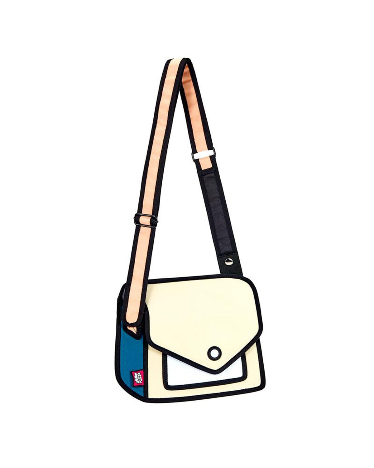 Jump From Paper 2D Shoulder Bag GIGGLE BETWEEN THE STARS Beige