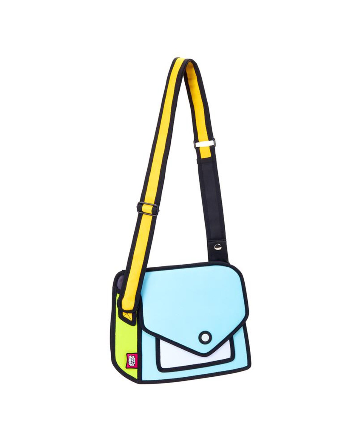 Jump From Paper 2D Shoulder Bag GIGGLE BETWEEN THE STARS Mint Green
