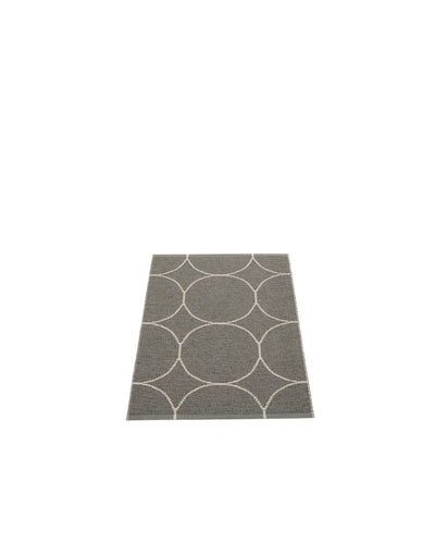 Pappelina Rug BOO Charcoal & Linen  image 3