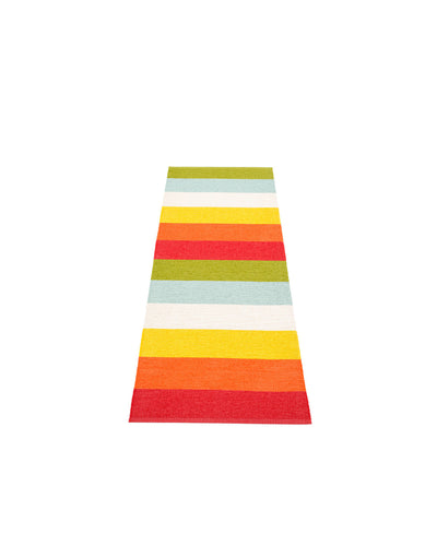 Pappelina Rug MOLLY Rainbow 2.25 x 6.25 ft  image 1
