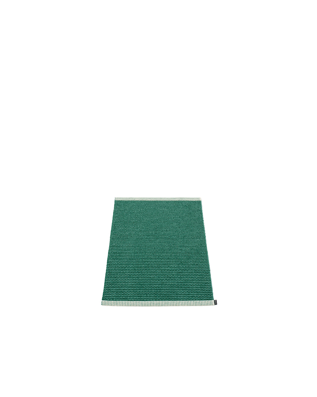 Pappelina Rug MONO Dark Green 2 x 2.75 ft  image 1