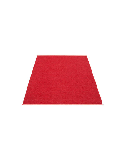 Pappelina Rug MONO Dark Red  image 2