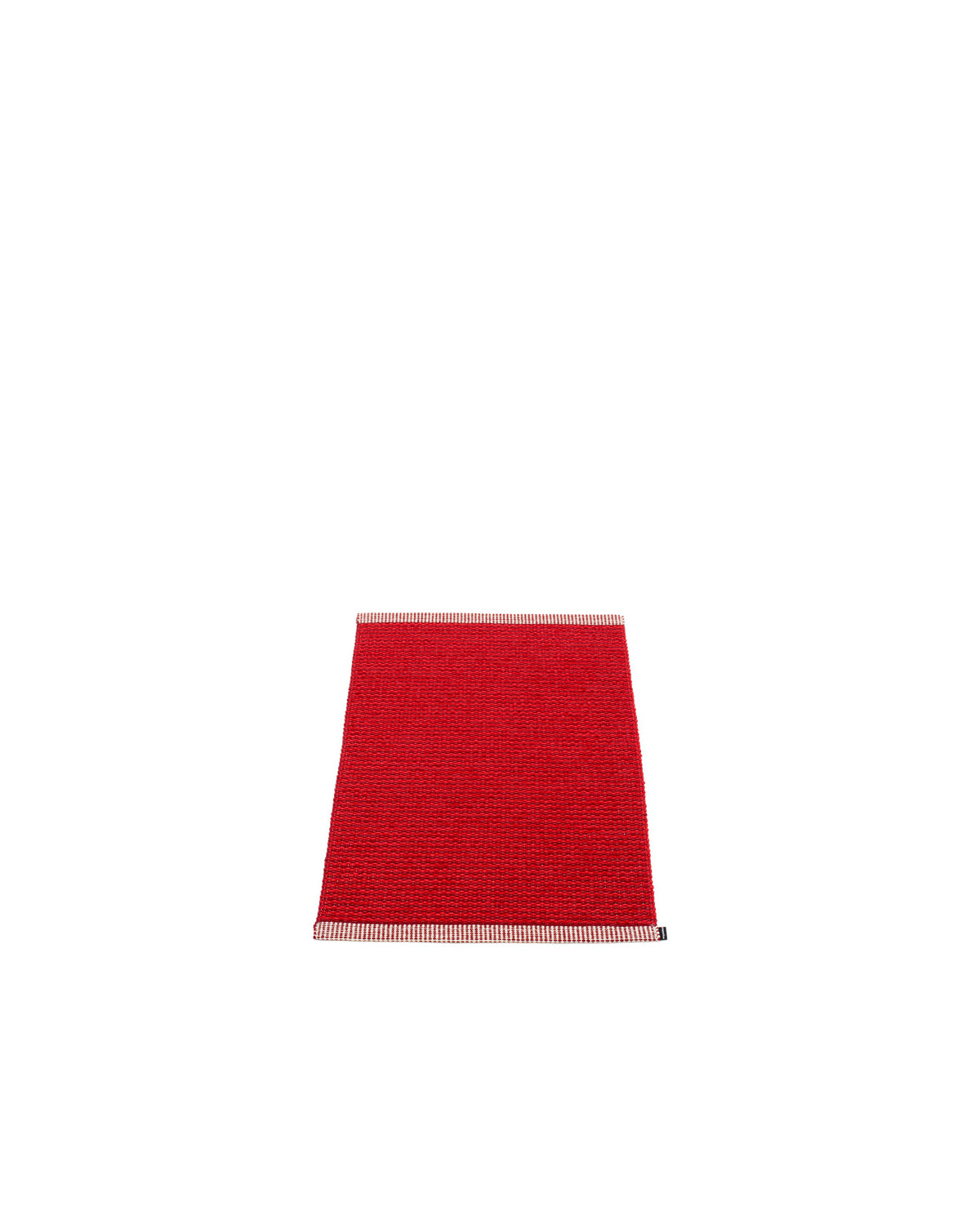 Pappelina Rug MONO Dark Red  image 1