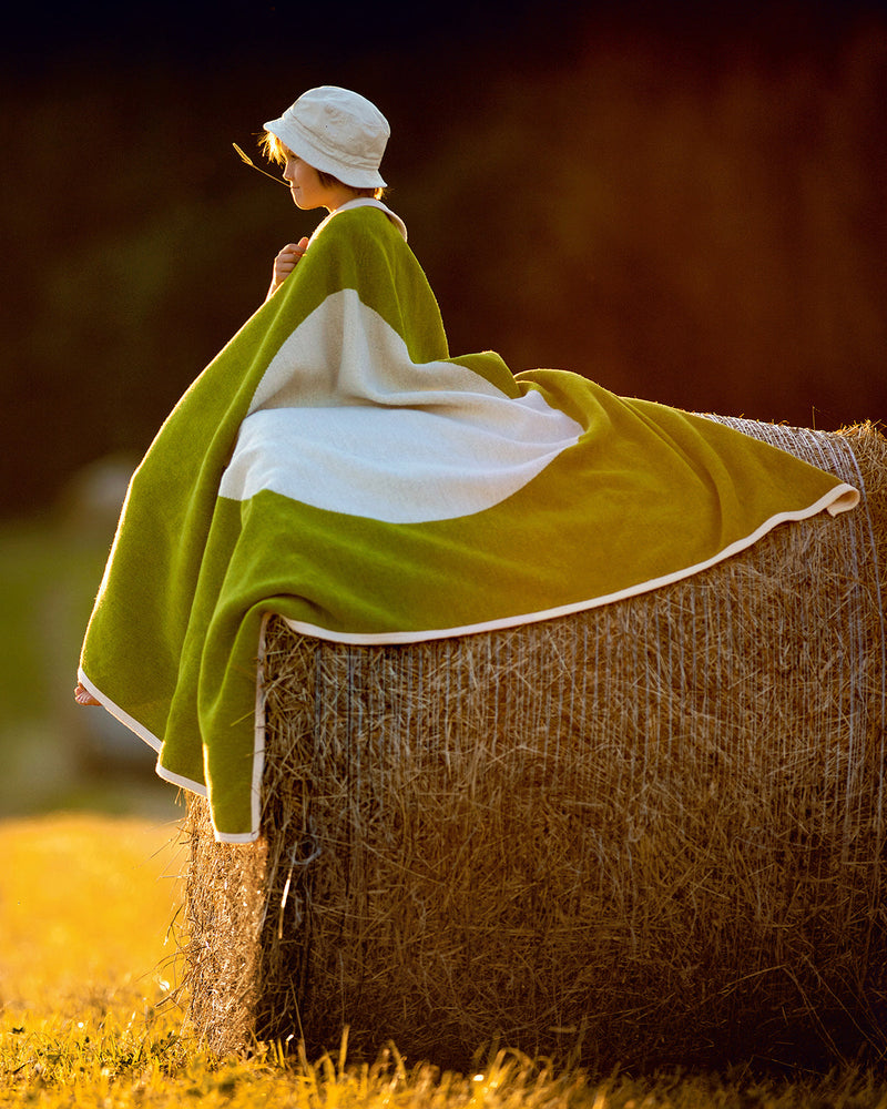 Pappelina Blanket VERA Olive