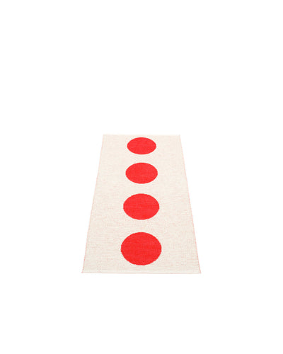 Pappelina Rug VERA Red  image 2