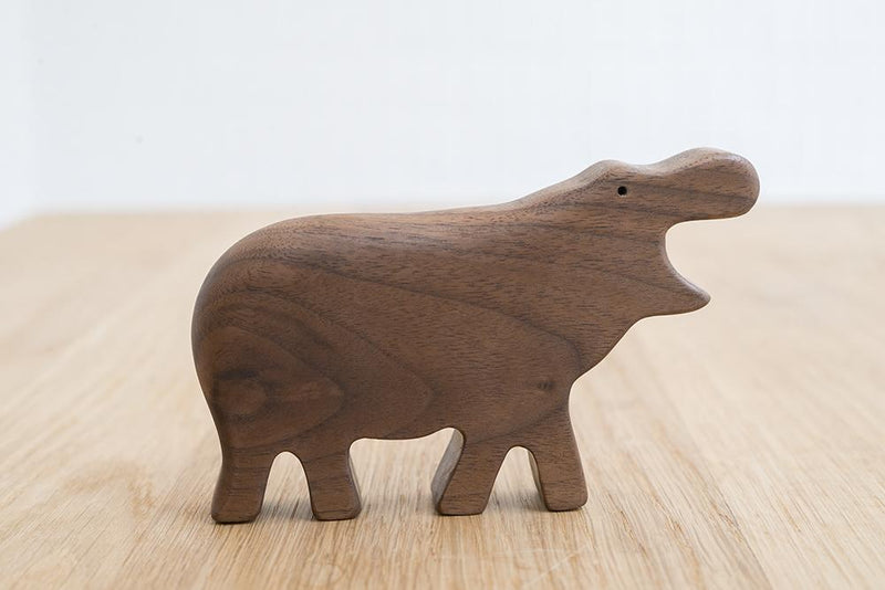 Eguchi Rattle HIPPO Wood