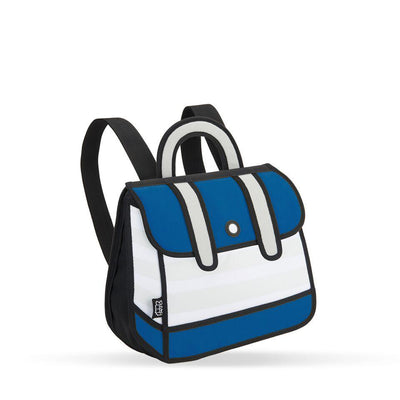 Jump From Paper 2D Backpack STRIPE Blue